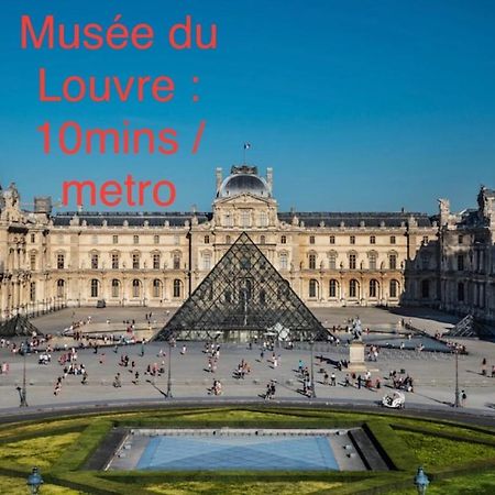 Studio 10 Mins Walk Eiffel Tower, Paris 16 Luaran gambar