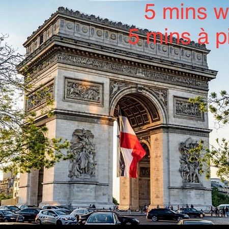 Studio 10 Mins Walk Eiffel Tower, Paris 16 Luaran gambar